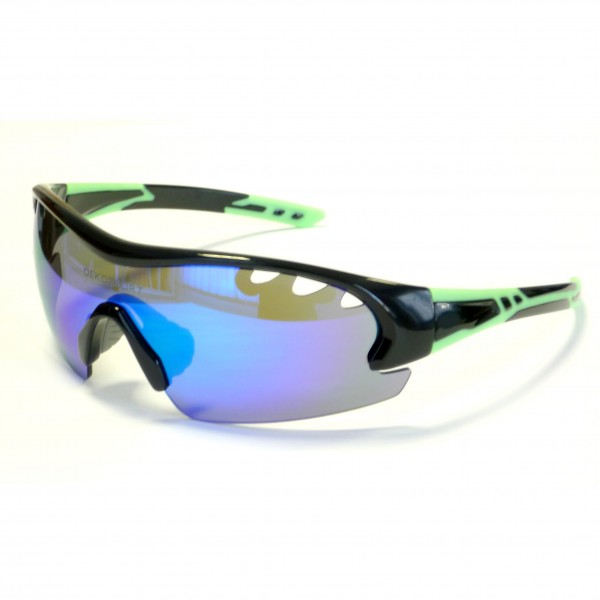 DEKO AIR cycling glasses black/fluorescent green c...