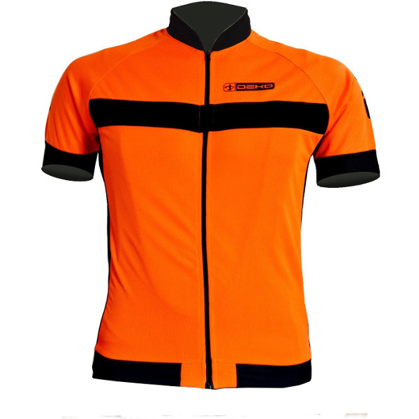 DEKO AIR summer jersey fluorescent orange/black color